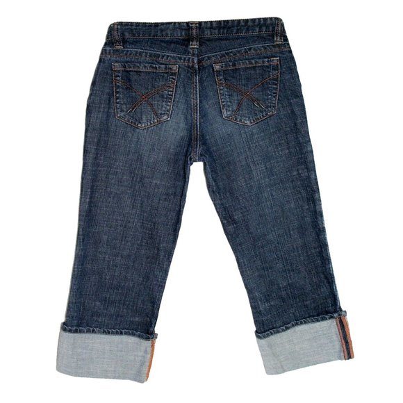 GAP DENIM KIDS Cuffed Capri Jeans - Picture 3 of 13